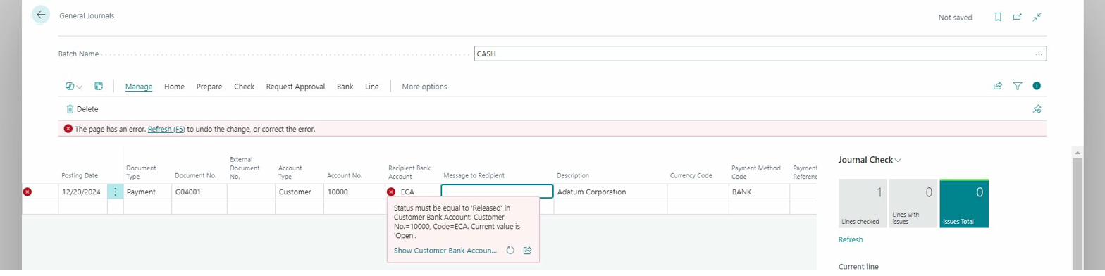 Journal Restrictions on Selecting